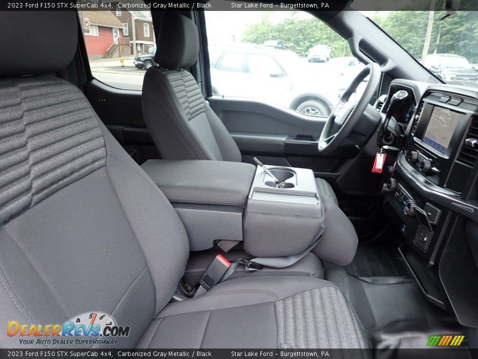 Front Seat of 2023 Ford F150 STX SuperCab 4x4 Photo #9