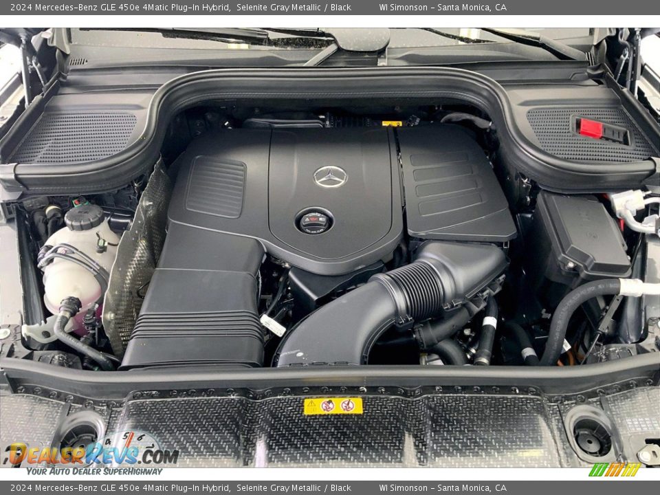 2024 Mercedes-Benz GLE 450e 4Matic Plug-In Hybrid 2.0 Liter Turbocharged DOHC 16-Valve VVT 4 Cylinder Gasoline/Electric Hybrid Engine Photo #9