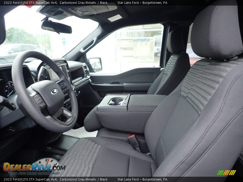 Front Seat of 2023 Ford F150 STX SuperCab 4x4 Photo #15