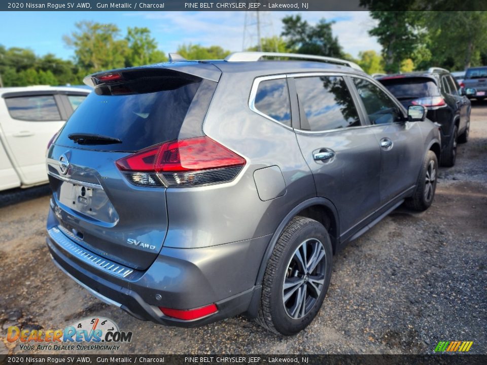 2020 Nissan Rogue SV AWD Gun Metallic / Charcoal Photo #3