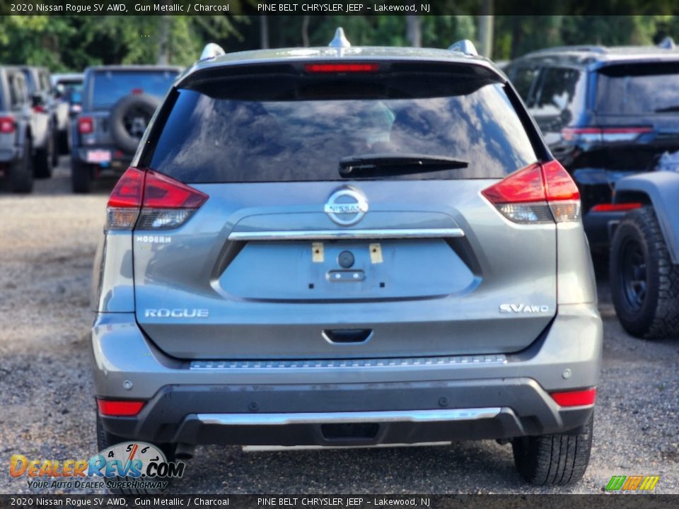 2020 Nissan Rogue SV AWD Gun Metallic / Charcoal Photo #4