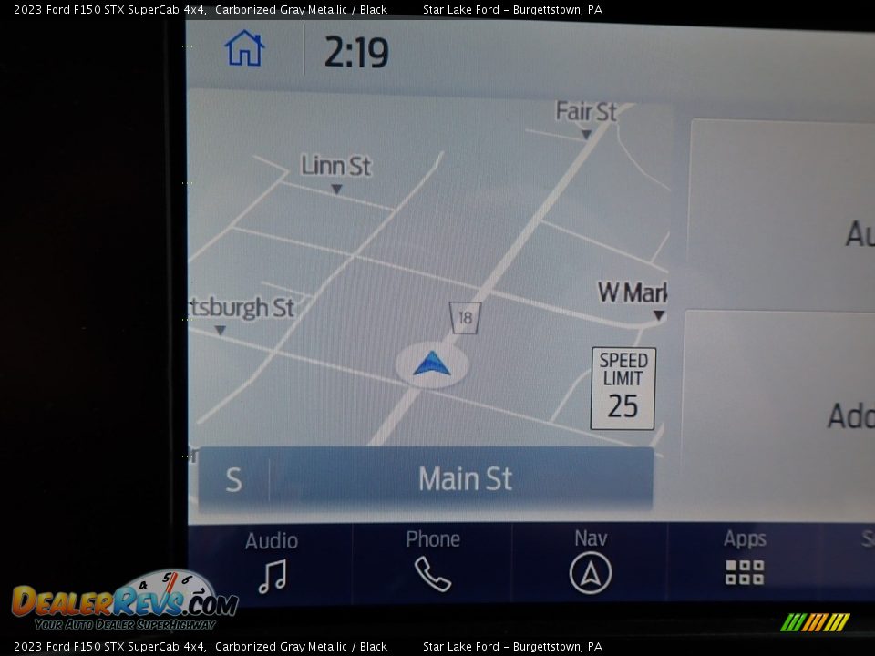 Navigation of 2023 Ford F150 STX SuperCab 4x4 Photo #19