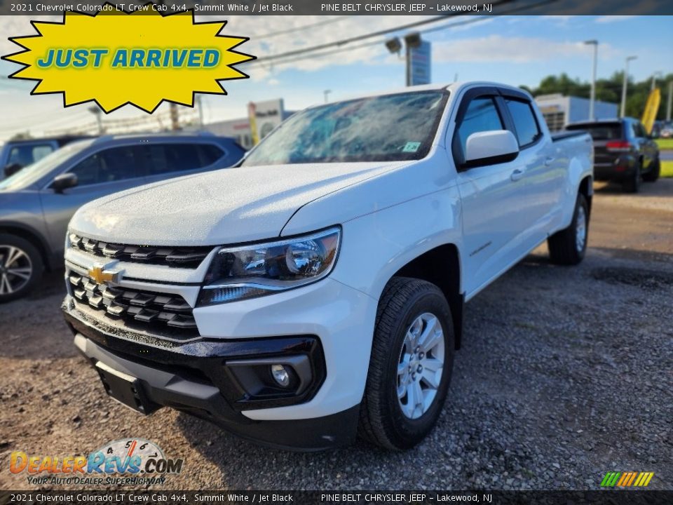 2021 Chevrolet Colorado LT Crew Cab 4x4 Summit White / Jet Black Photo #1