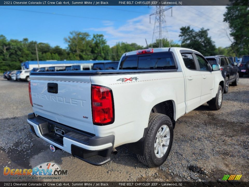 2021 Chevrolet Colorado LT Crew Cab 4x4 Summit White / Jet Black Photo #3