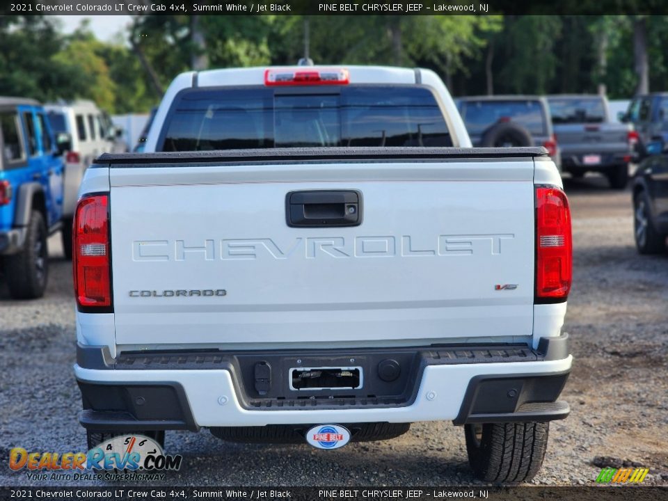 2021 Chevrolet Colorado LT Crew Cab 4x4 Summit White / Jet Black Photo #4