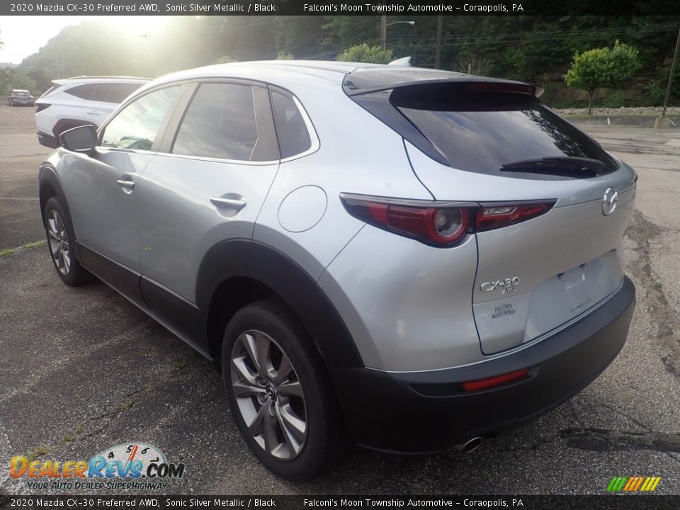 2020 Mazda CX-30 Preferred AWD Sonic Silver Metallic / Black Photo #2