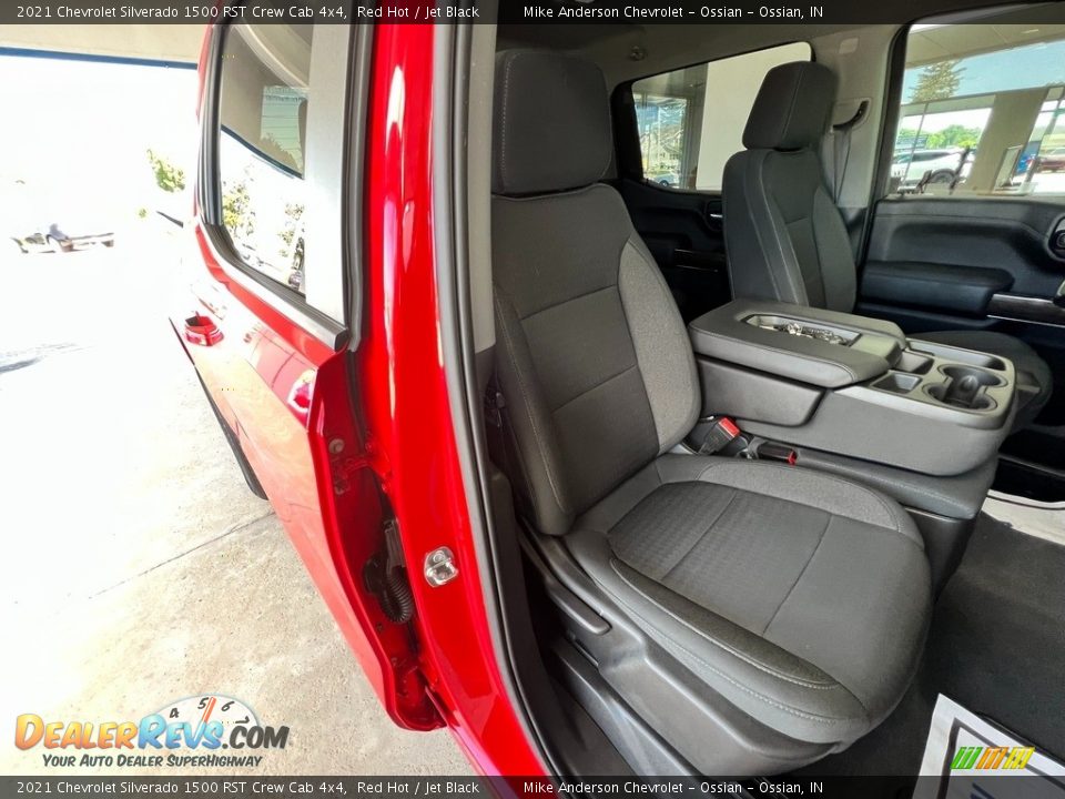 2021 Chevrolet Silverado 1500 RST Crew Cab 4x4 Red Hot / Jet Black Photo #24