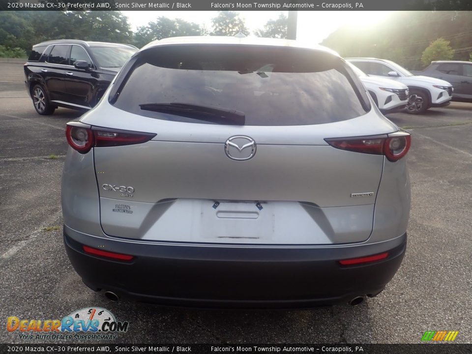 2020 Mazda CX-30 Preferred AWD Sonic Silver Metallic / Black Photo #3