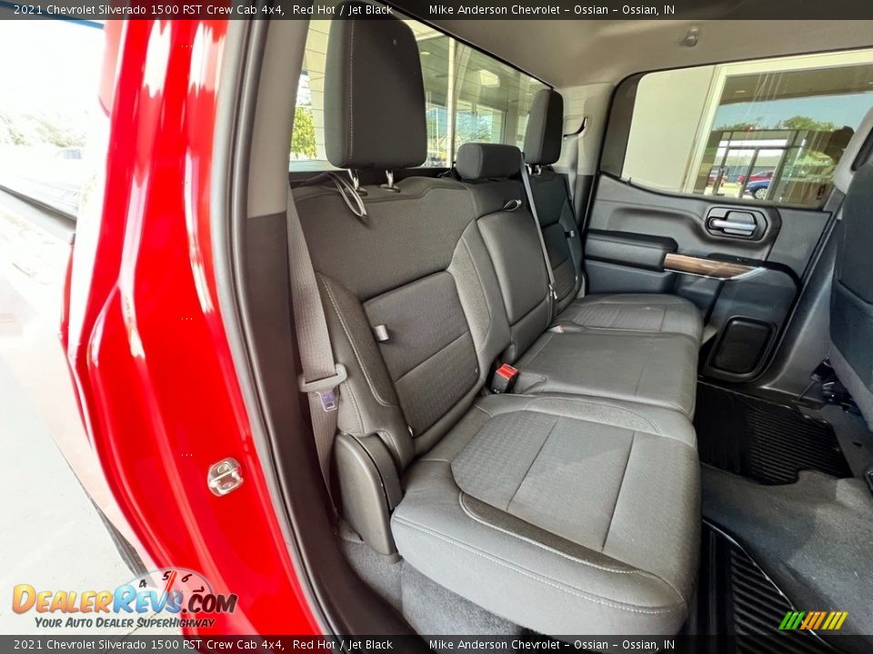 2021 Chevrolet Silverado 1500 RST Crew Cab 4x4 Red Hot / Jet Black Photo #25