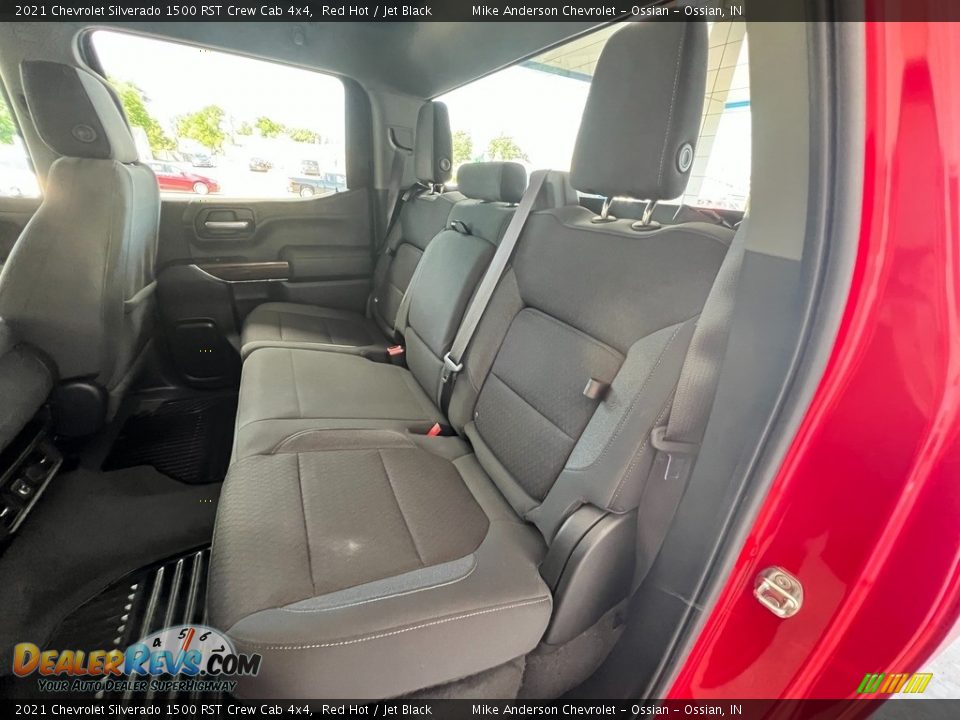 2021 Chevrolet Silverado 1500 RST Crew Cab 4x4 Red Hot / Jet Black Photo #26