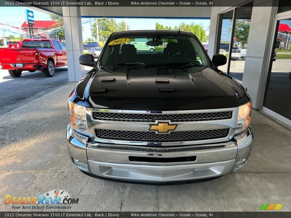 2013 Chevrolet Silverado 1500 LT Extended Cab Black / Ebony Photo #3