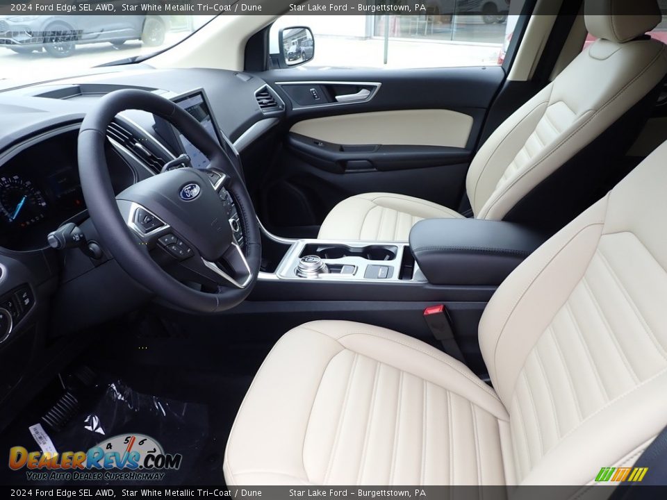 Front Seat of 2024 Ford Edge SEL AWD Photo #13
