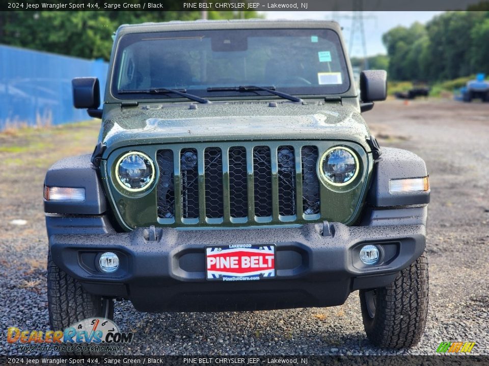 2024 Jeep Wrangler Sport 4x4 Sarge Green / Black Photo #2