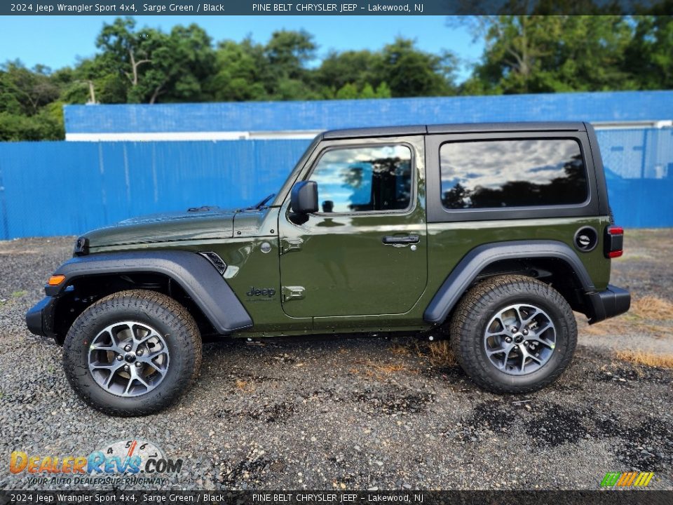 Sarge Green 2024 Jeep Wrangler Sport 4x4 Photo #3