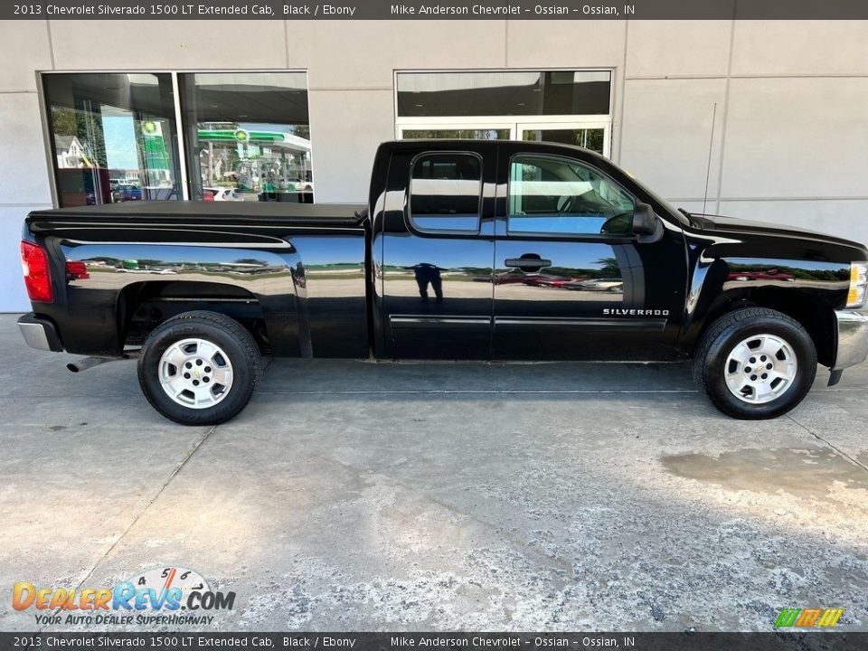 Black 2013 Chevrolet Silverado 1500 LT Extended Cab Photo #6