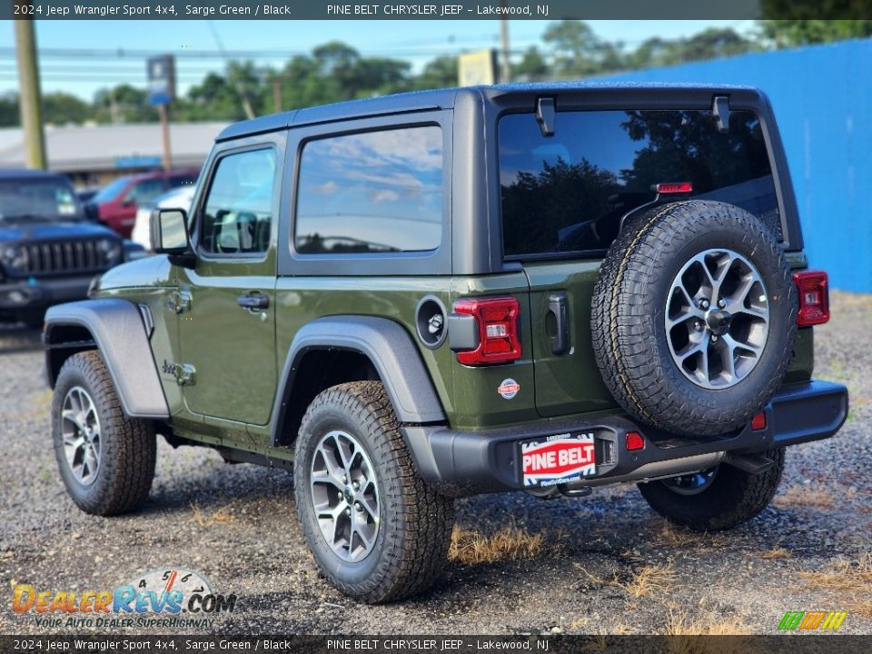 2024 Jeep Wrangler Sport 4x4 Sarge Green / Black Photo #4