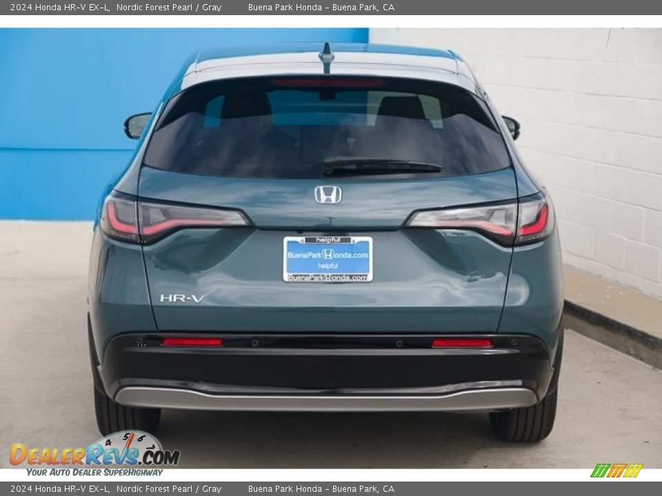 2024 Honda HR-V EX-L Nordic Forest Pearl / Gray Photo #7