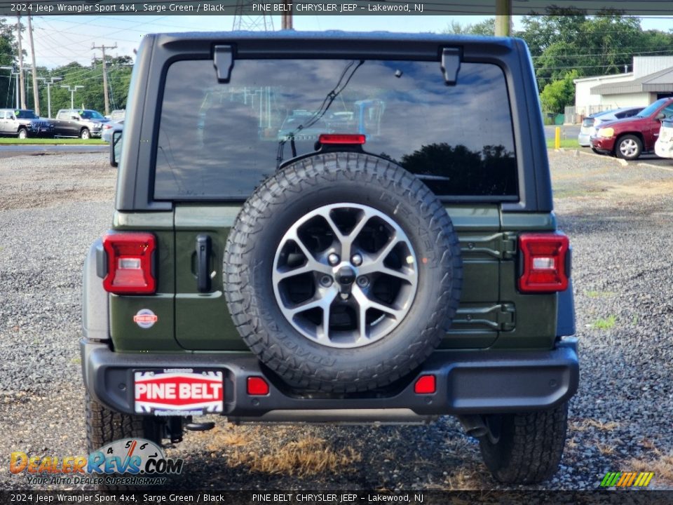 2024 Jeep Wrangler Sport 4x4 Sarge Green / Black Photo #6