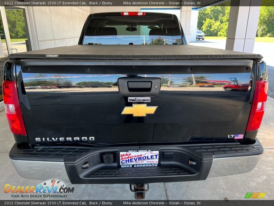 2013 Chevrolet Silverado 1500 LT Extended Cab Black / Ebony Photo #8