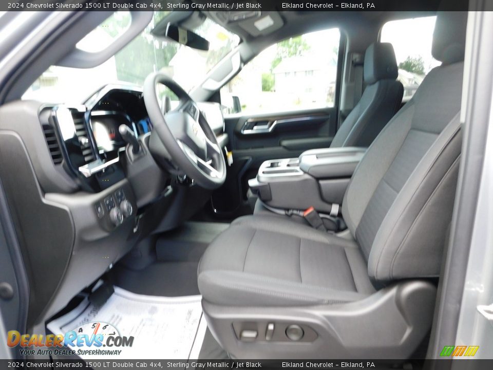 Front Seat of 2024 Chevrolet Silverado 1500 LT Double Cab 4x4 Photo #23