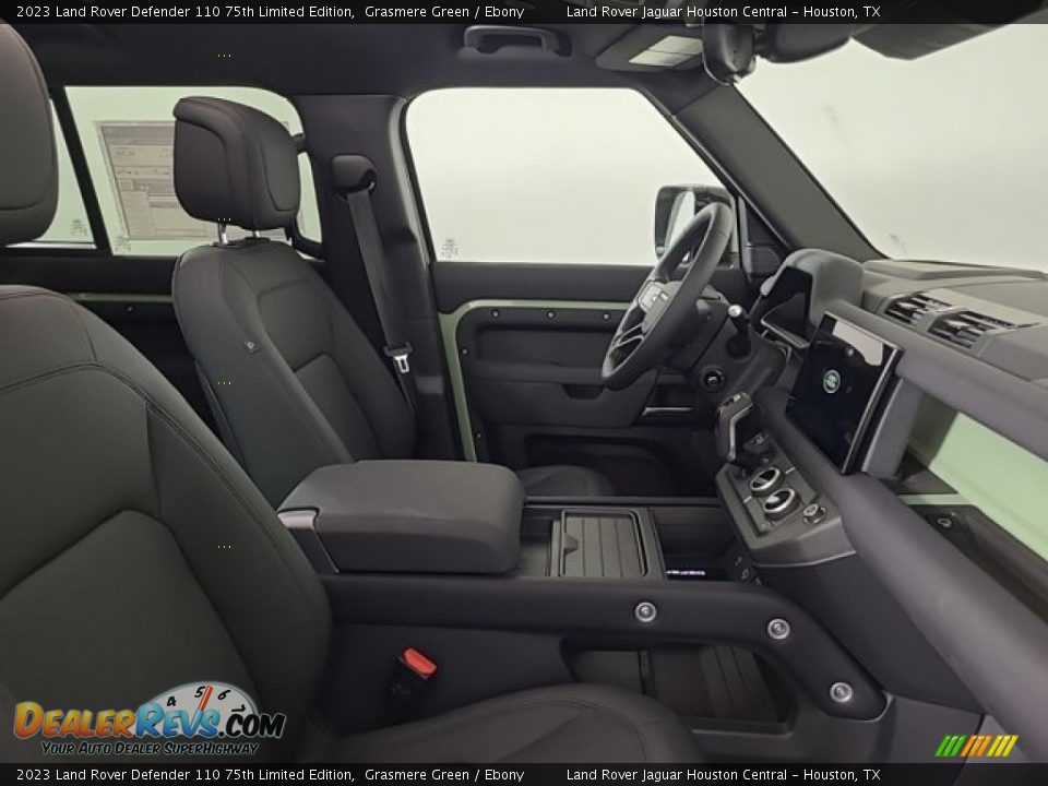 Ebony Interior - 2023 Land Rover Defender 110 75th Limited Edition Photo #3