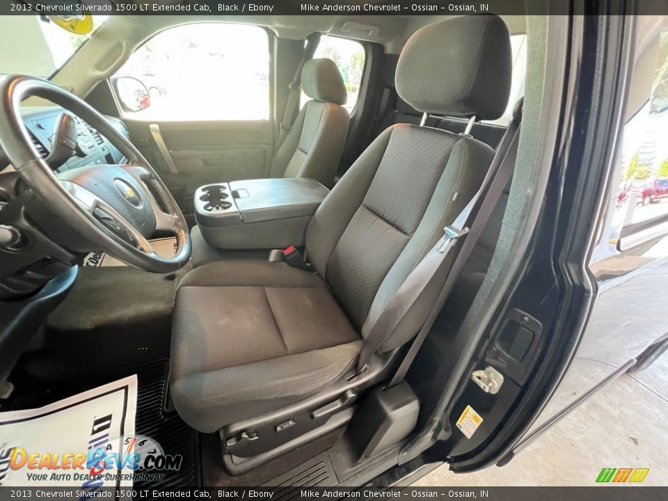 2013 Chevrolet Silverado 1500 LT Extended Cab Black / Ebony Photo #15