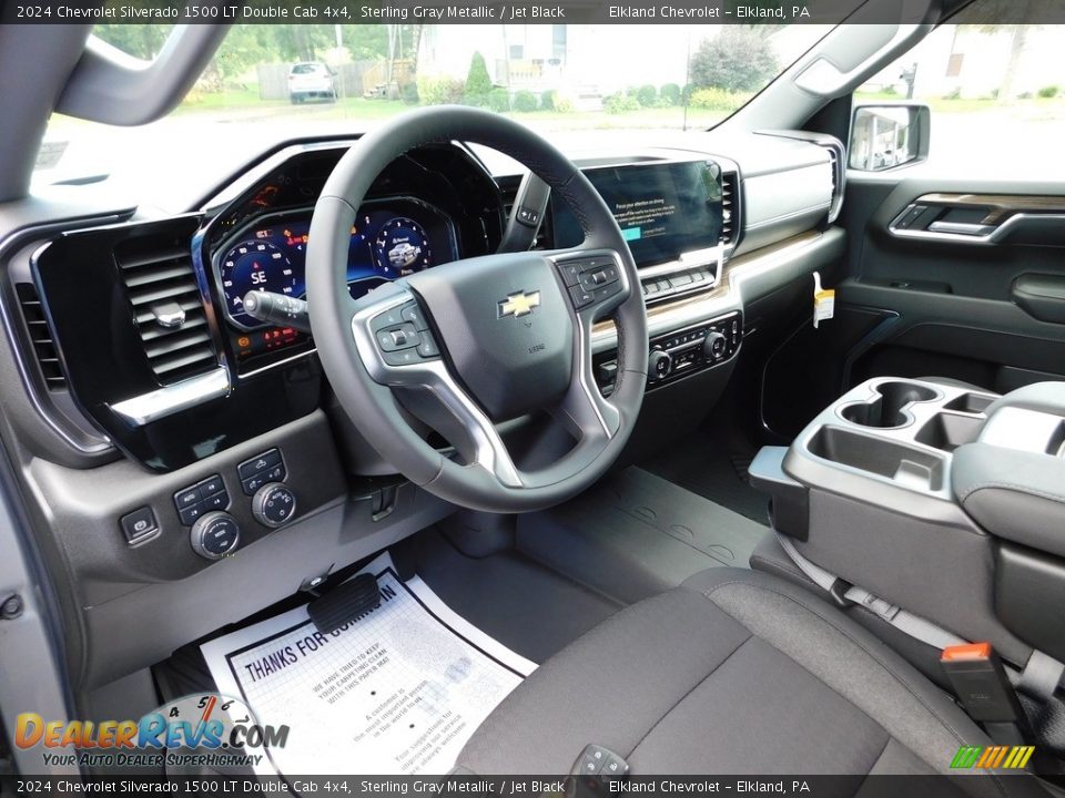 Front Seat of 2024 Chevrolet Silverado 1500 LT Double Cab 4x4 Photo #26
