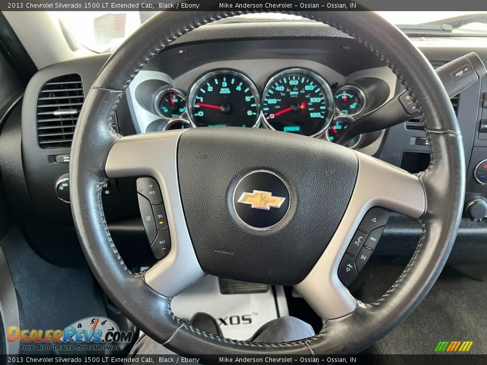 2013 Chevrolet Silverado 1500 LT Extended Cab Steering Wheel Photo #17