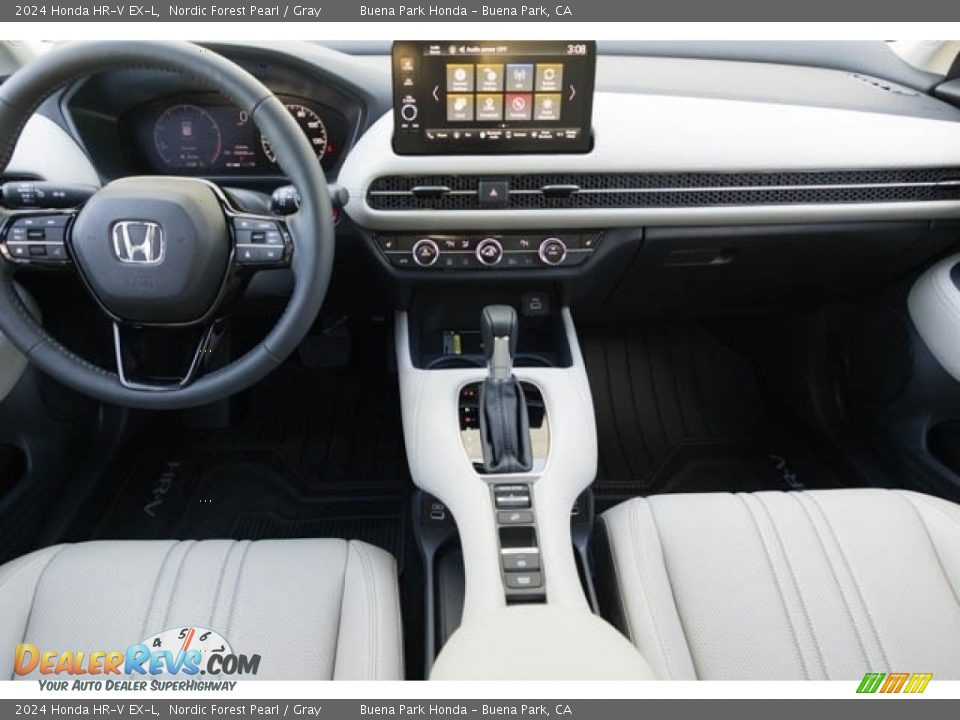 Gray Interior - 2024 Honda HR-V EX-L Photo #19