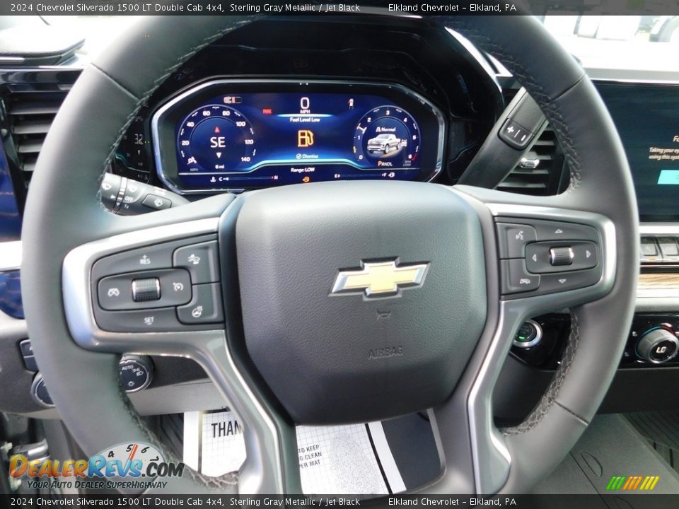 2024 Chevrolet Silverado 1500 LT Double Cab 4x4 Steering Wheel Photo #28