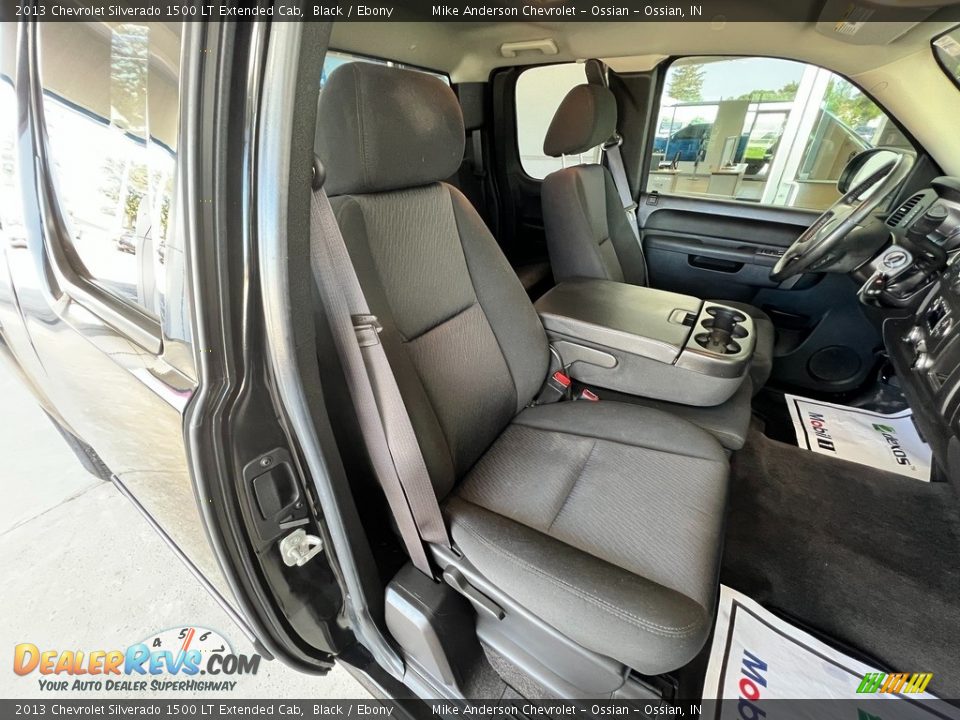 2013 Chevrolet Silverado 1500 LT Extended Cab Black / Ebony Photo #22