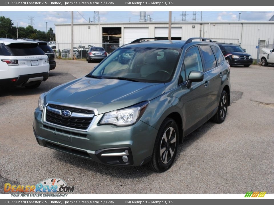 2017 Subaru Forester 2.5i Limited Jasmine Green Metallic / Gray Photo #1