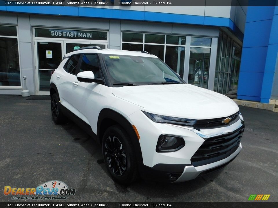 2023 Chevrolet TrailBlazer LT AWD Summit White / Jet Black Photo #4