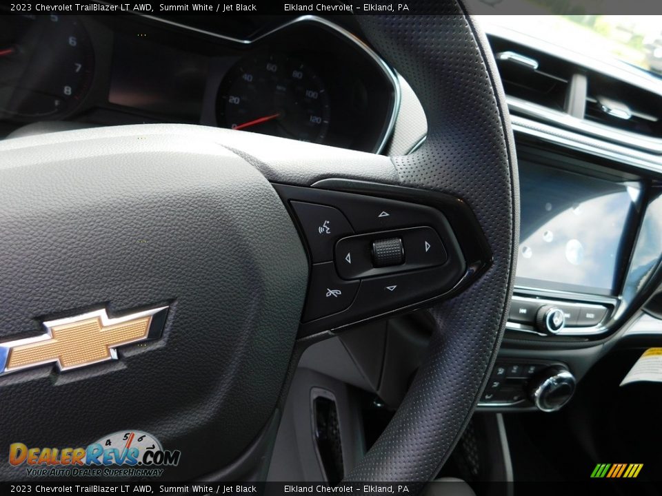 2023 Chevrolet TrailBlazer LT AWD Summit White / Jet Black Photo #22