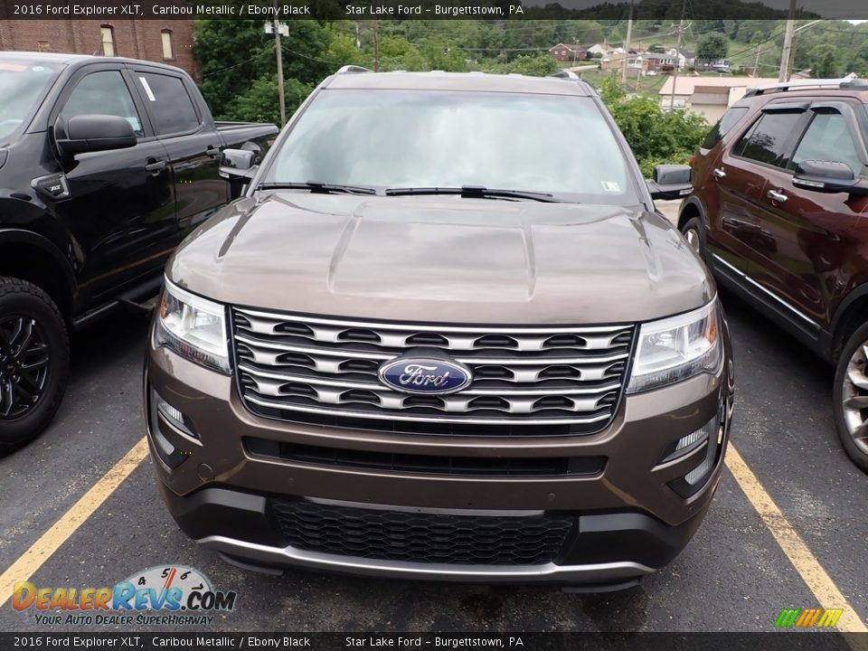 2016 Ford Explorer XLT Caribou Metallic / Ebony Black Photo #2