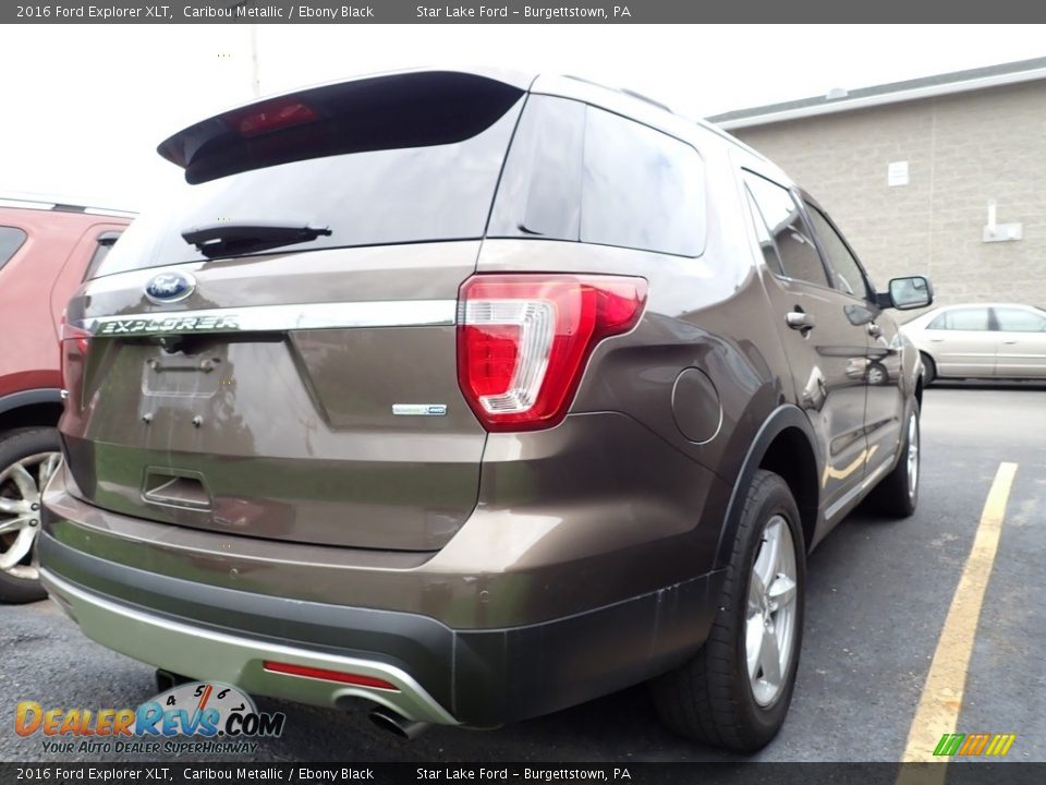 2016 Ford Explorer XLT Caribou Metallic / Ebony Black Photo #4