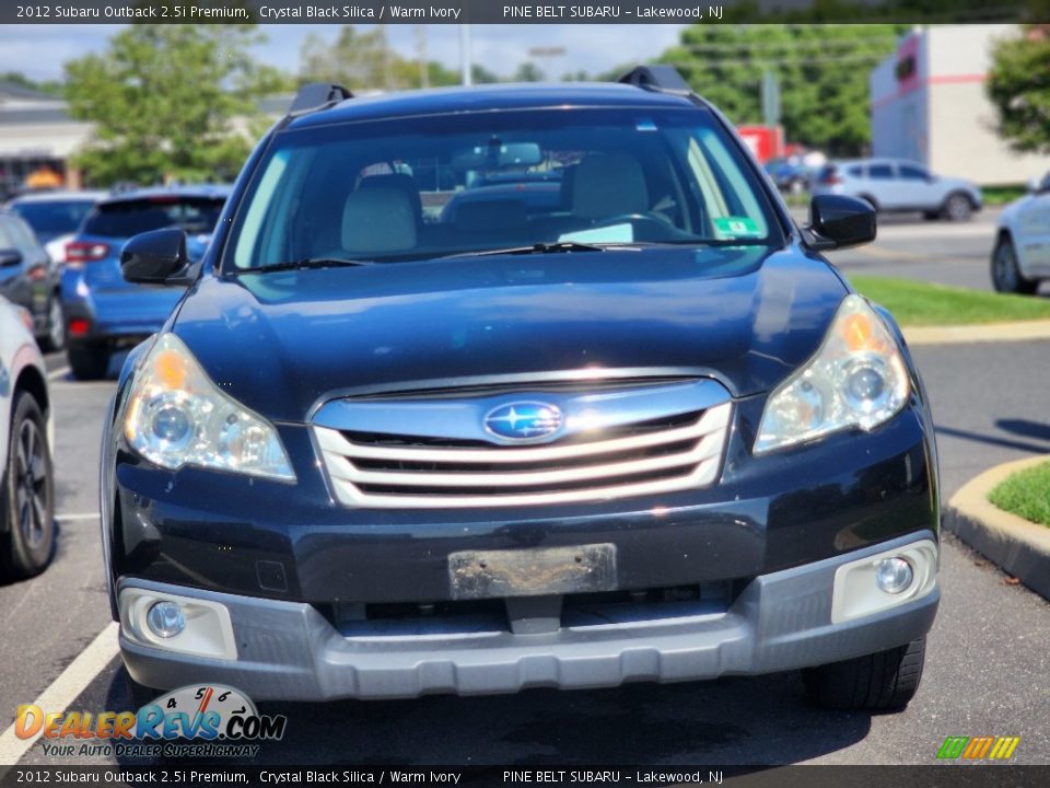 2012 Subaru Outback 2.5i Premium Crystal Black Silica / Warm Ivory Photo #2