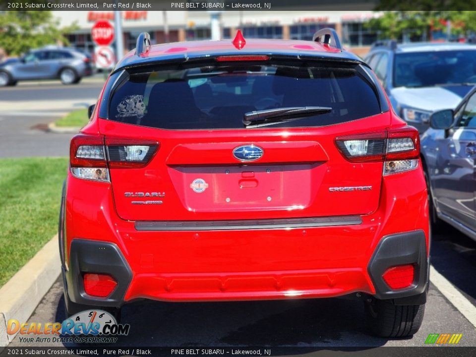 2021 Subaru Crosstrek Limited Pure Red / Black Photo #4