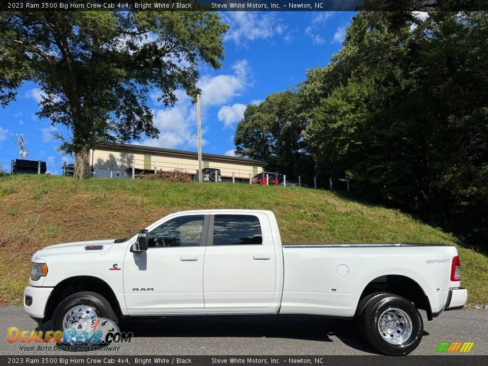 2023 Ram 3500 Big Horn Crew Cab 4x4 Bright White / Black Photo #1