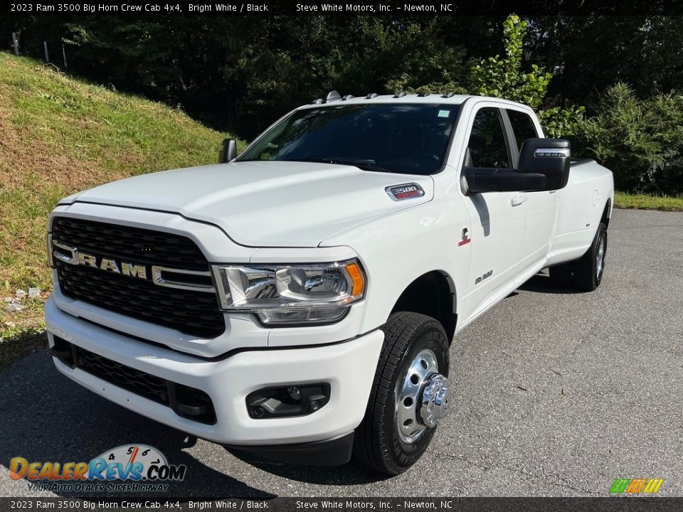 2023 Ram 3500 Big Horn Crew Cab 4x4 Bright White / Black Photo #2