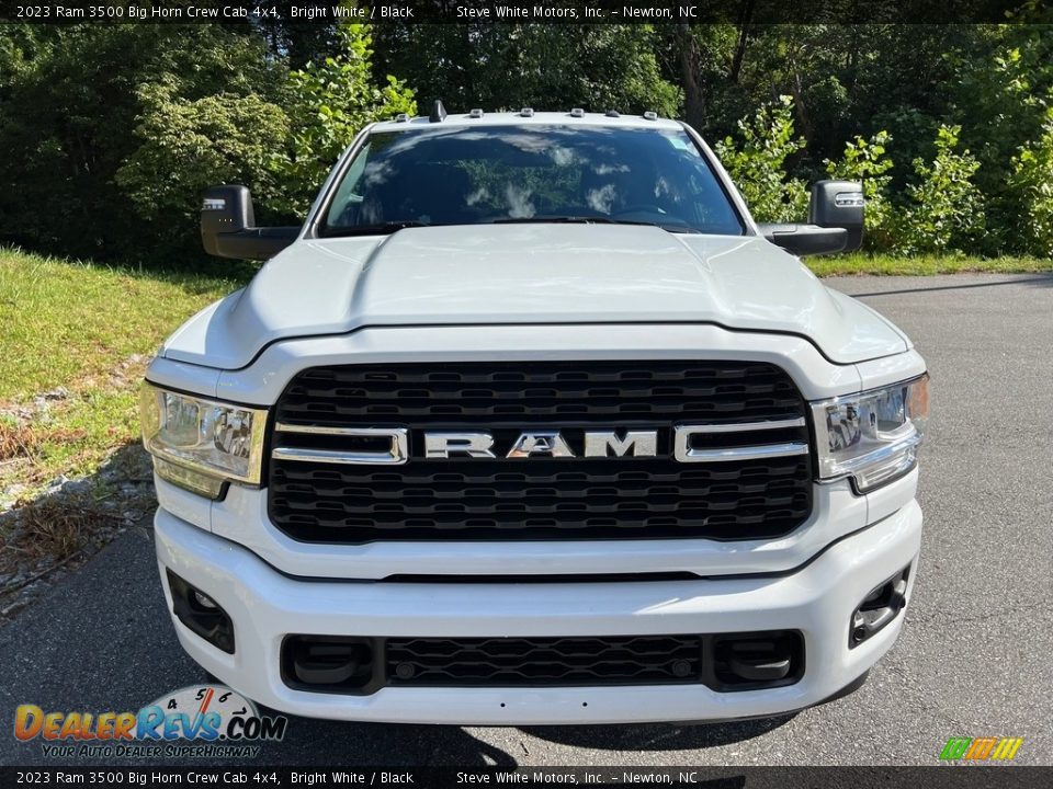 2023 Ram 3500 Big Horn Crew Cab 4x4 Bright White / Black Photo #3