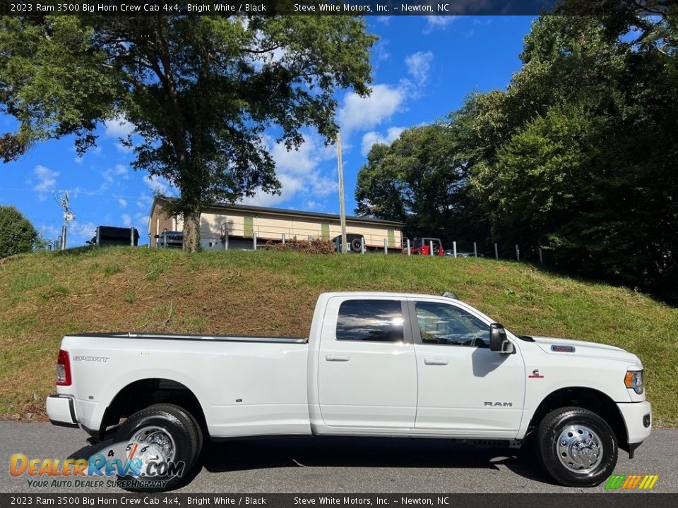 2023 Ram 3500 Big Horn Crew Cab 4x4 Bright White / Black Photo #5