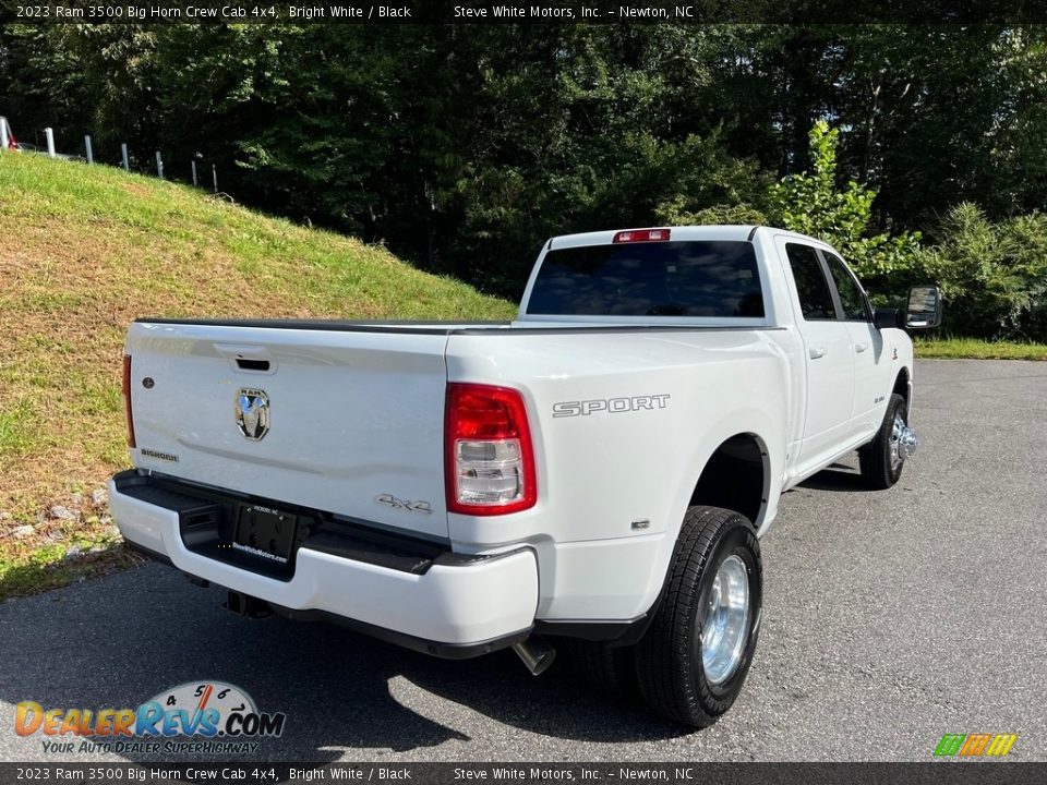 2023 Ram 3500 Big Horn Crew Cab 4x4 Bright White / Black Photo #6