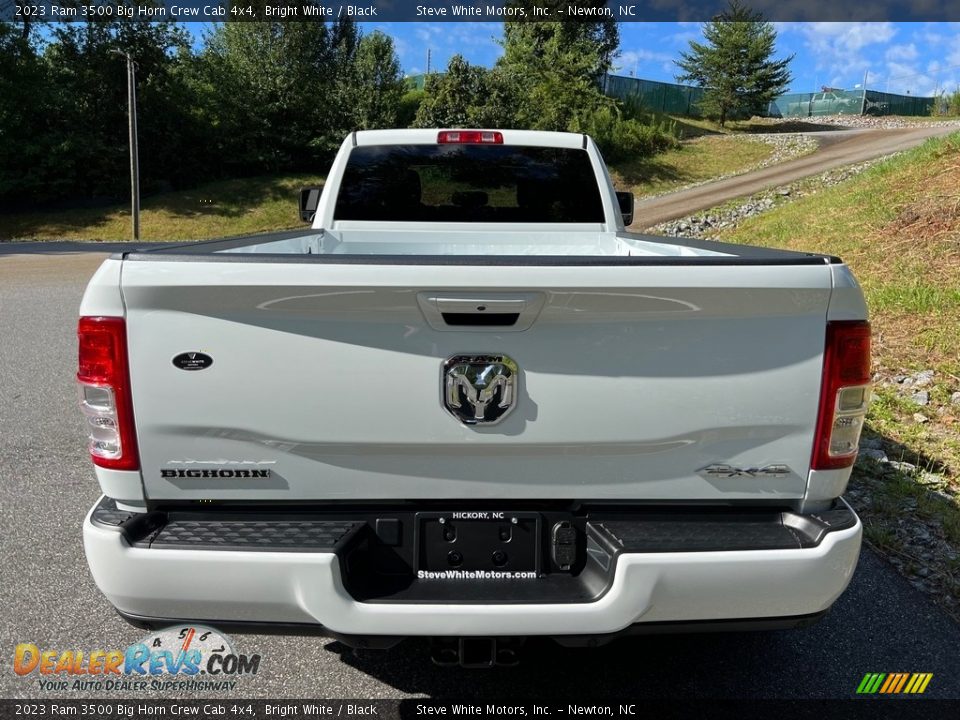 2023 Ram 3500 Big Horn Crew Cab 4x4 Bright White / Black Photo #7