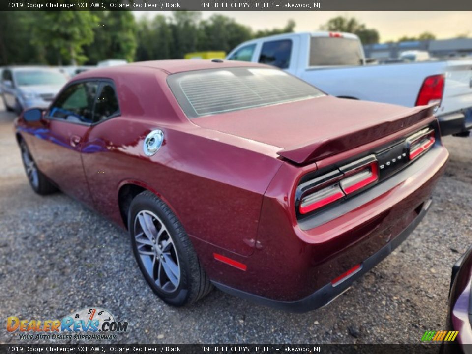 2019 Dodge Challenger SXT AWD Octane Red Pearl / Black Photo #3