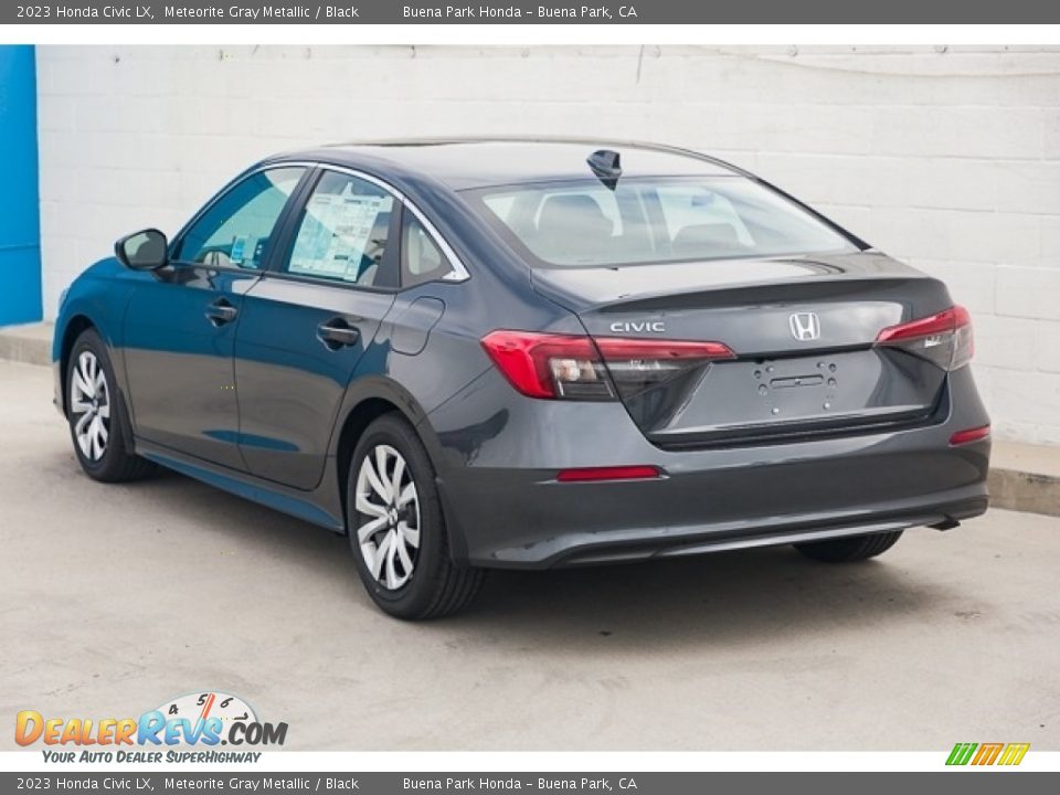 2023 Honda Civic LX Meteorite Gray Metallic / Black Photo #2