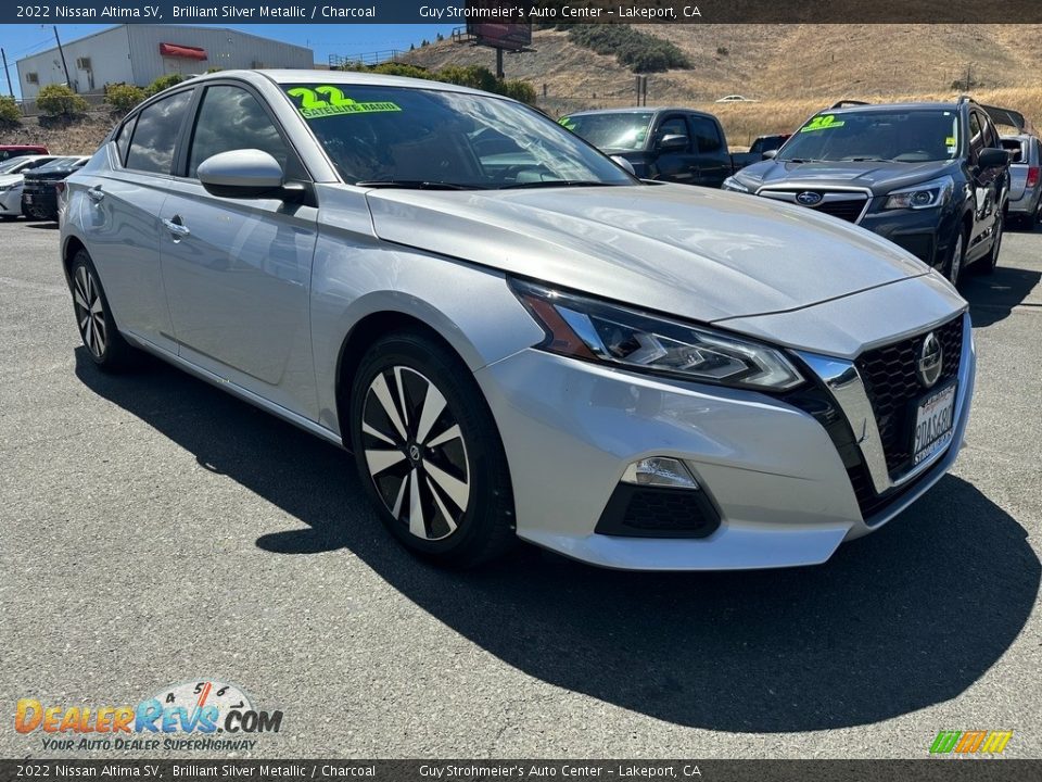 Brilliant Silver Metallic 2022 Nissan Altima SV Photo #1