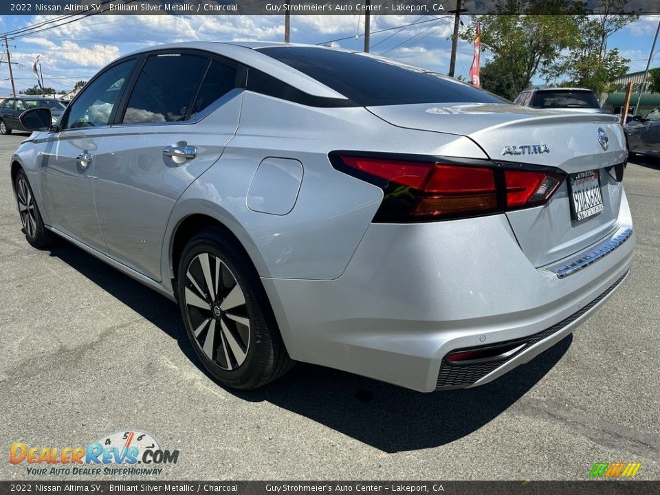 2022 Nissan Altima SV Brilliant Silver Metallic / Charcoal Photo #4