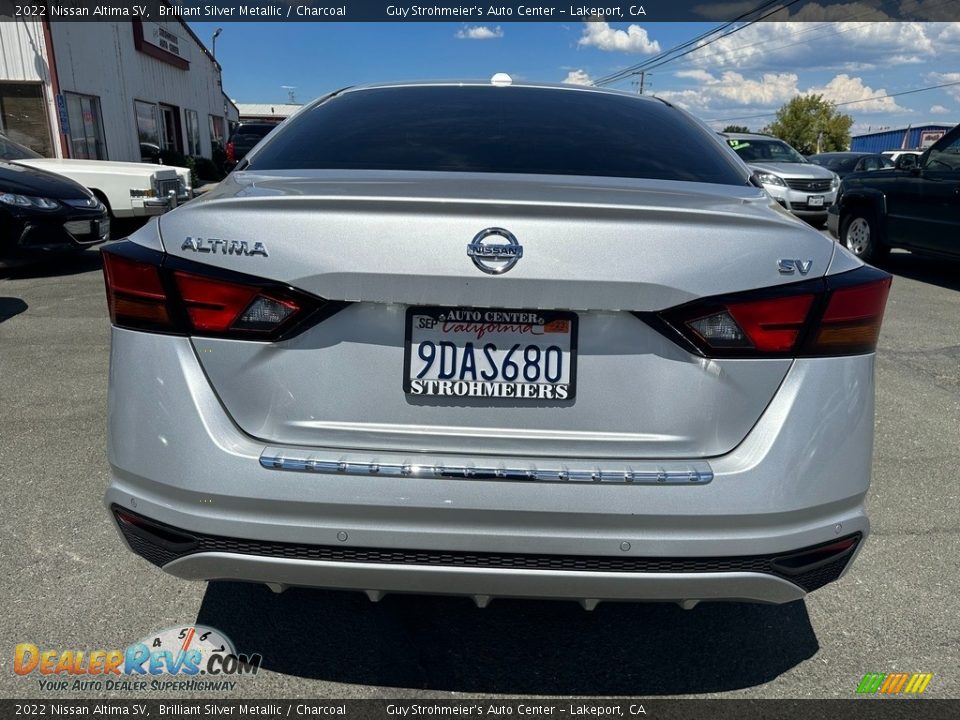 2022 Nissan Altima SV Brilliant Silver Metallic / Charcoal Photo #5