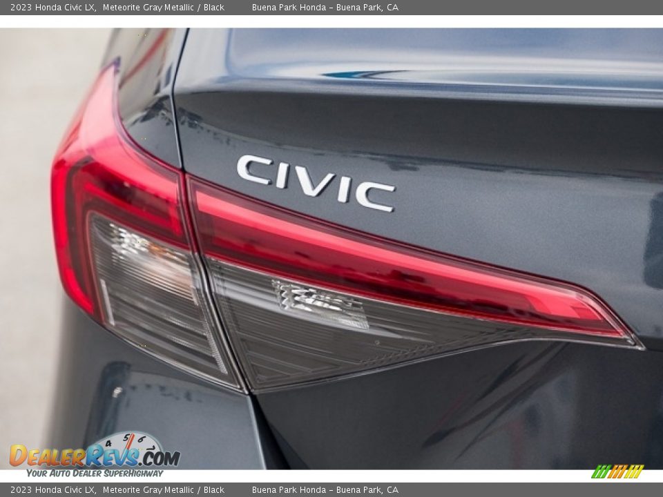 Meteorite Gray Metallic 2023 Honda Civic LX Photo #6